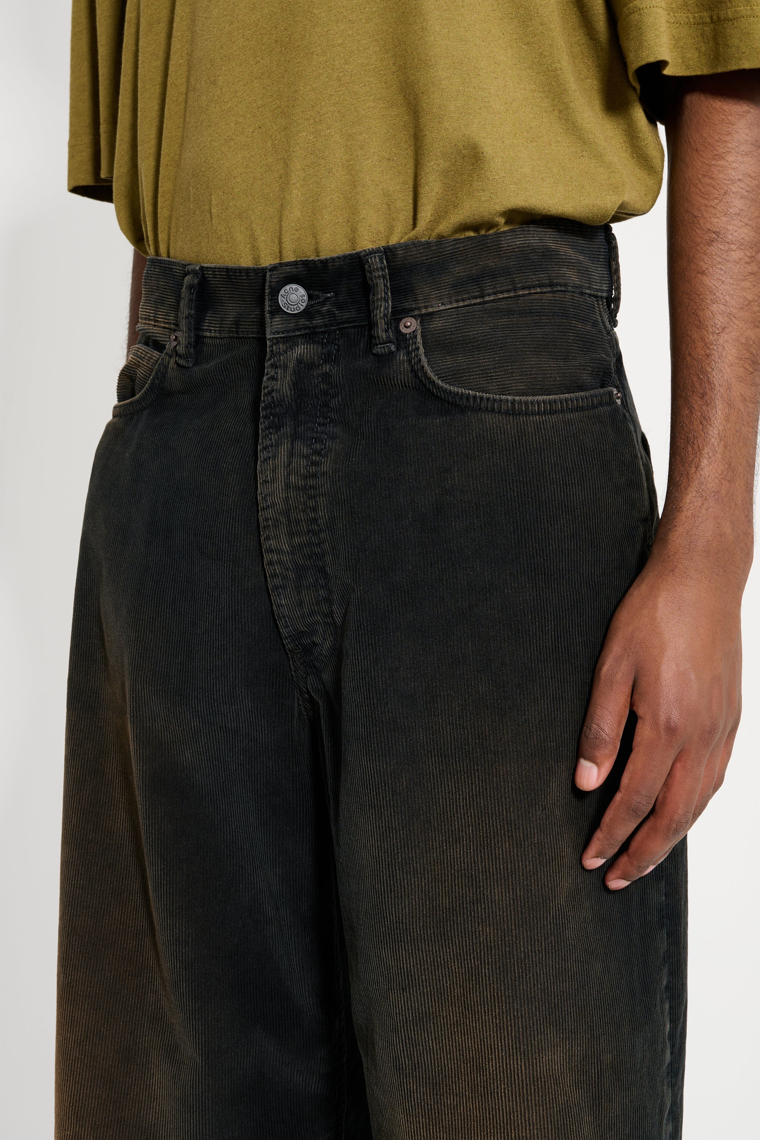 ACNE STUDIOS 1981 U CORD BLACK - 3