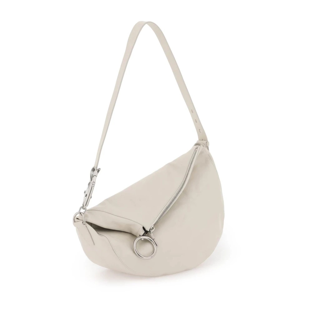 GRAINED LEATHER KNIGHT BAG WITH HORSE-SHAPED SNAP HOOK - 3