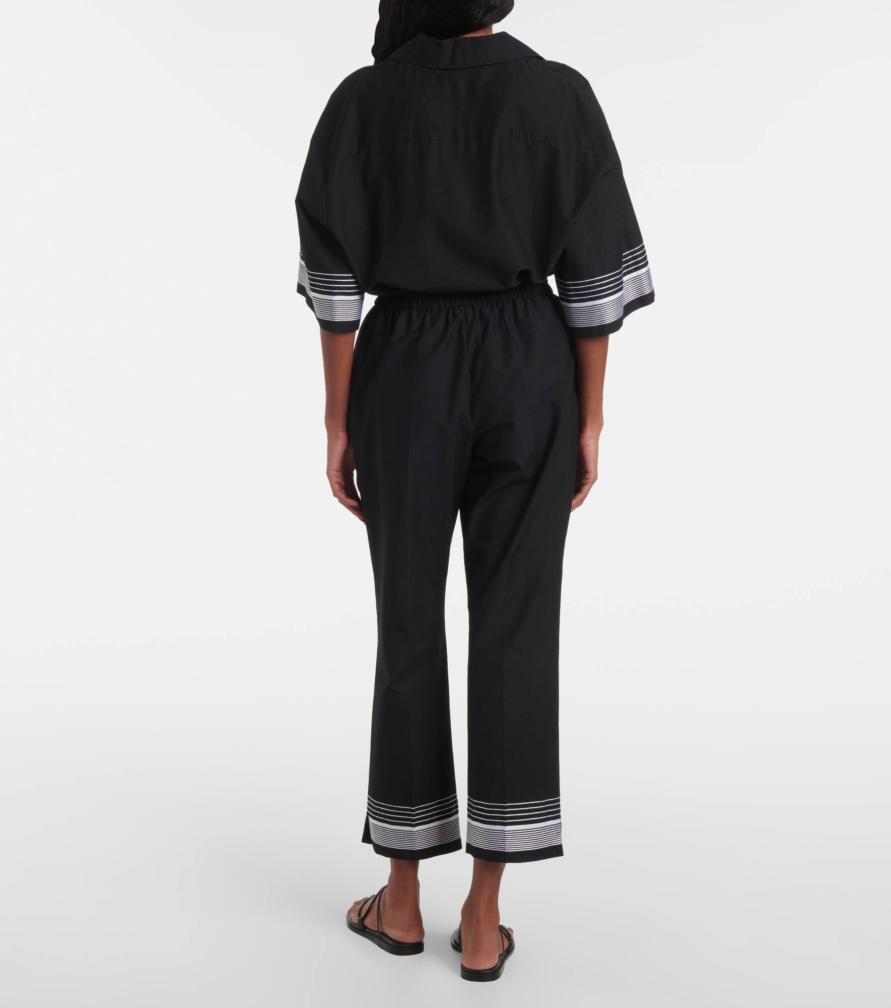 Tottenham cropped straight pants - 3