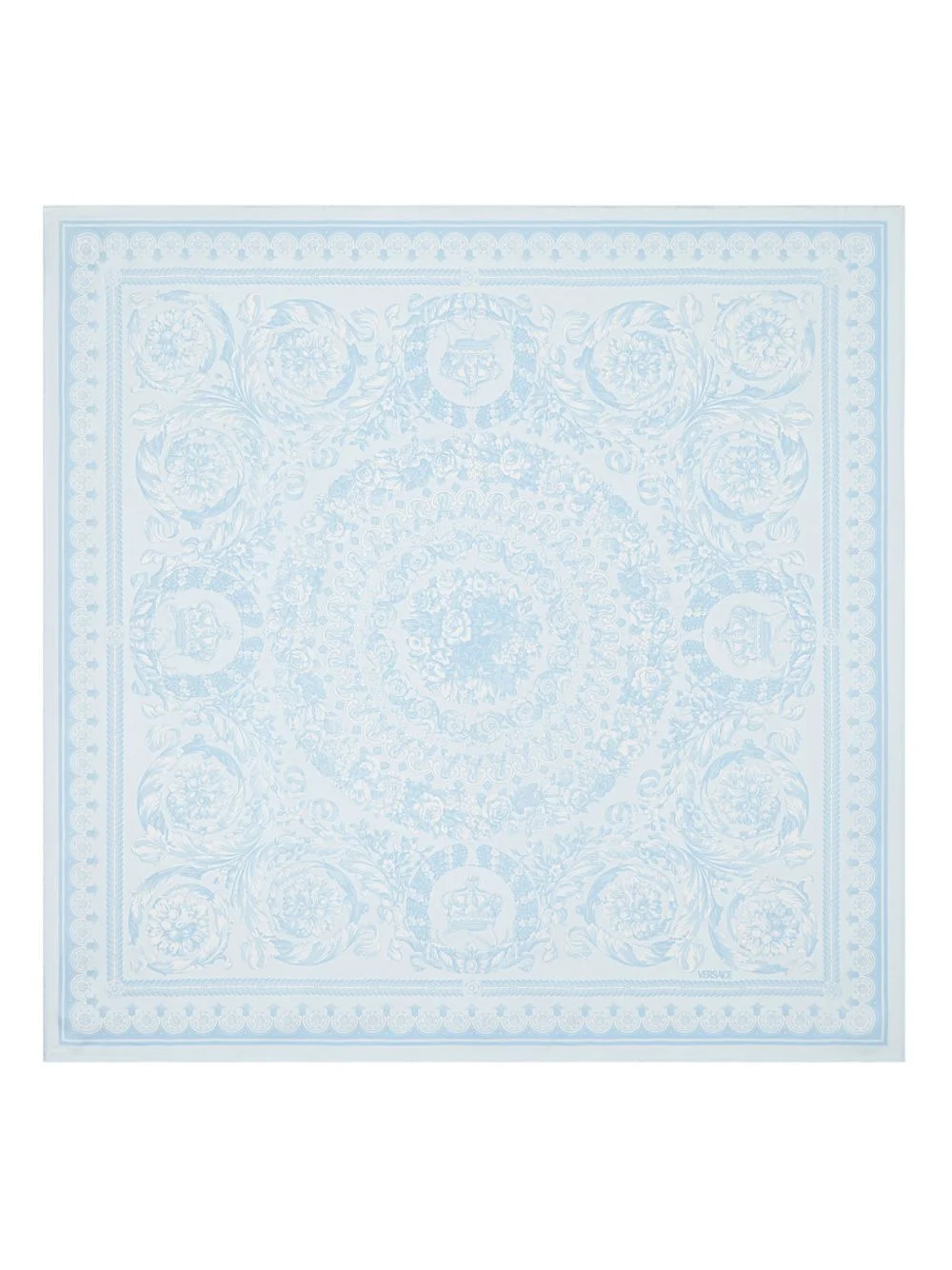 Barocco-print scarf - 1