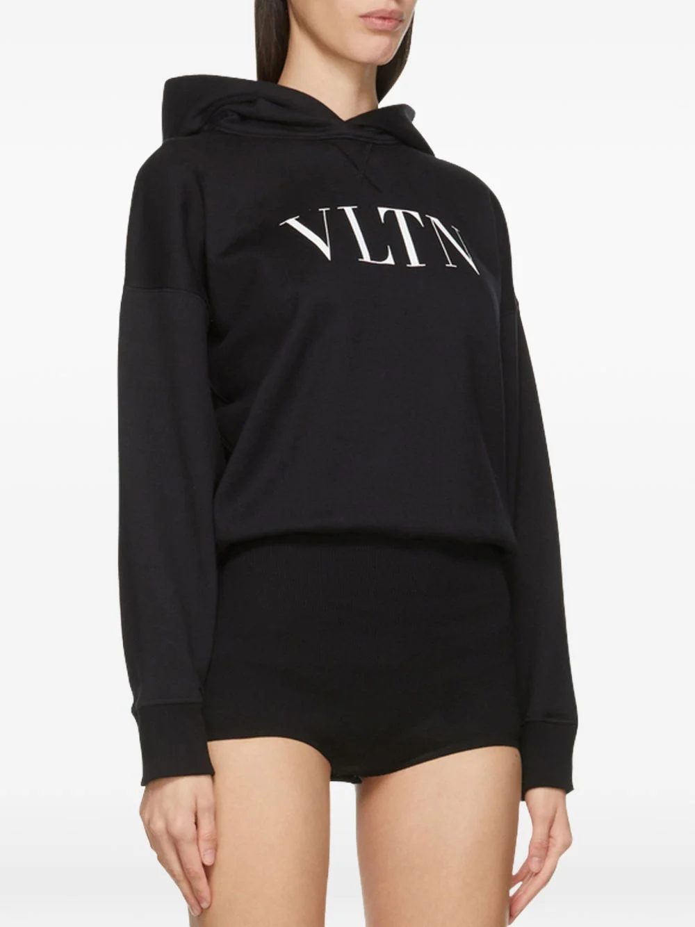 long -leeve hooded bodysuit - 1