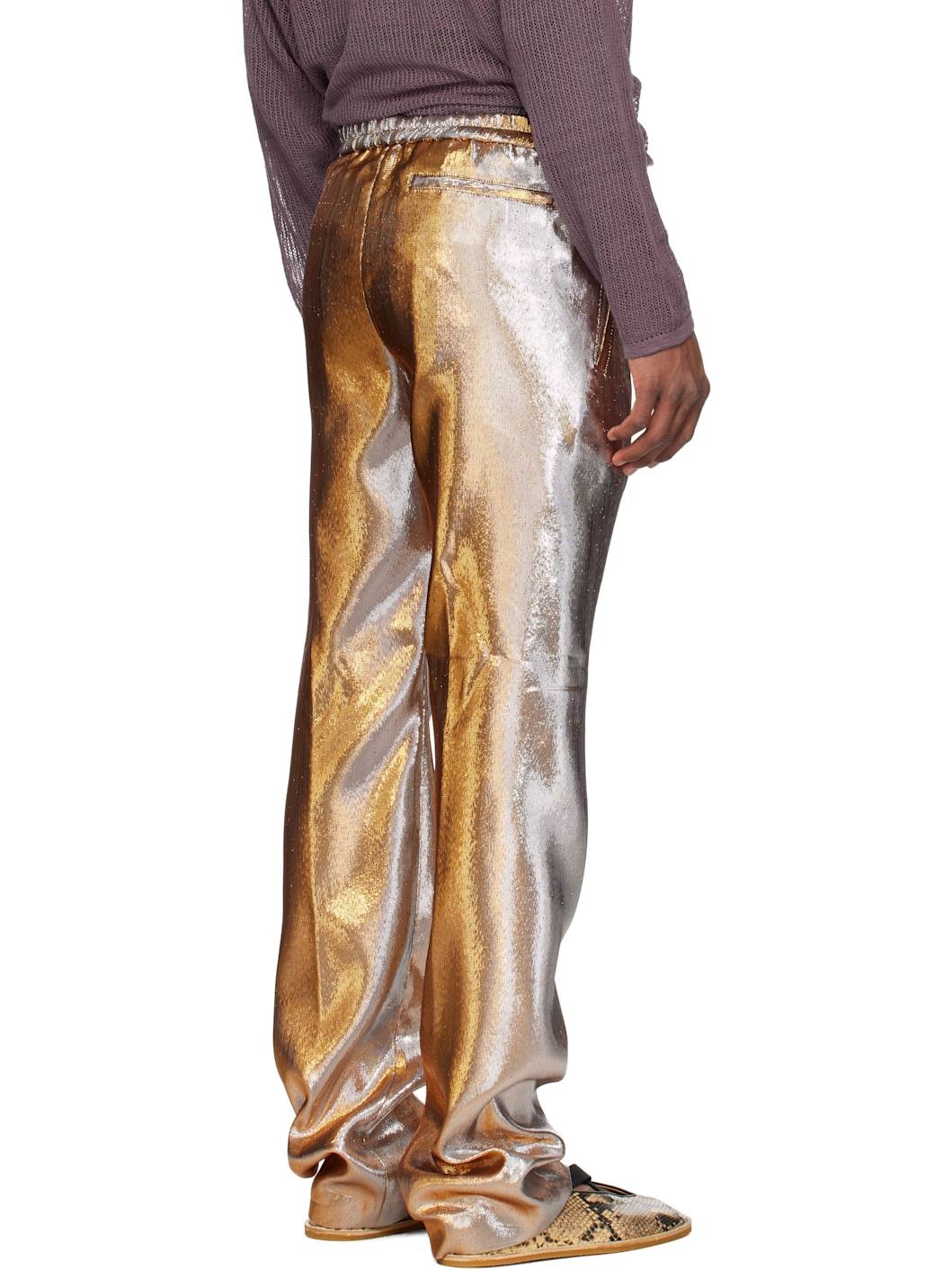 Gold Lamé Trousers - 3