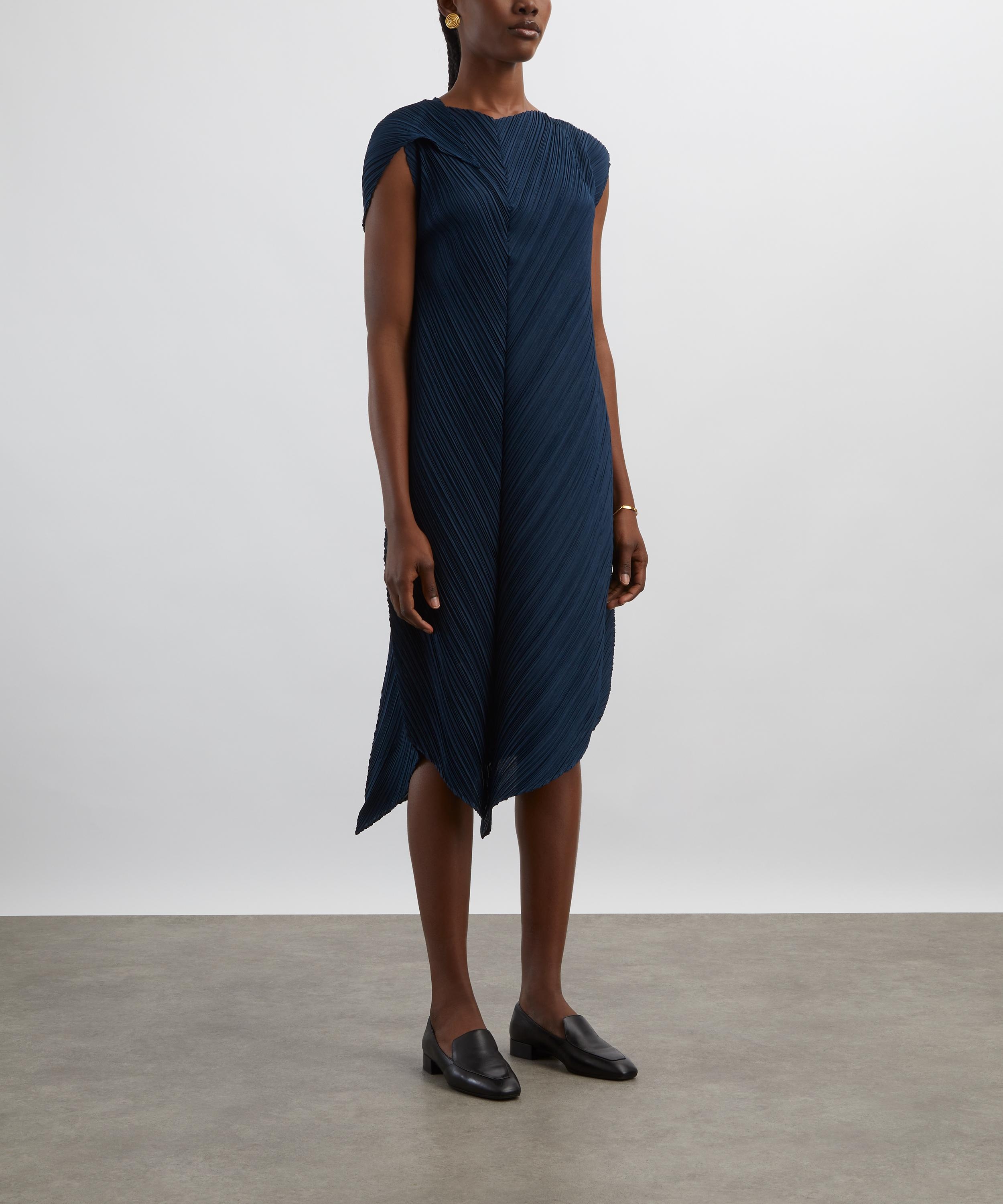 FLARE Pleated Midi Dress - 3