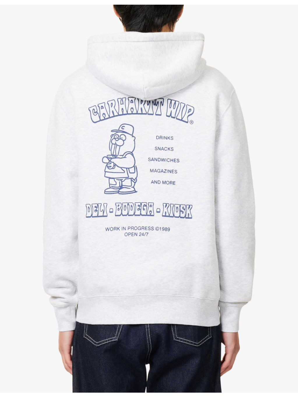Sandwich Graphic-Print Long-Sleeve Cotton-Jersey Hoody - 4