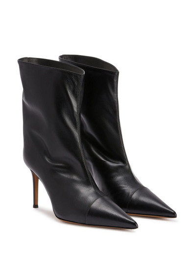 ALEXANDRE VAUTHIER Alex 105mm pointed-toe boots outlook
