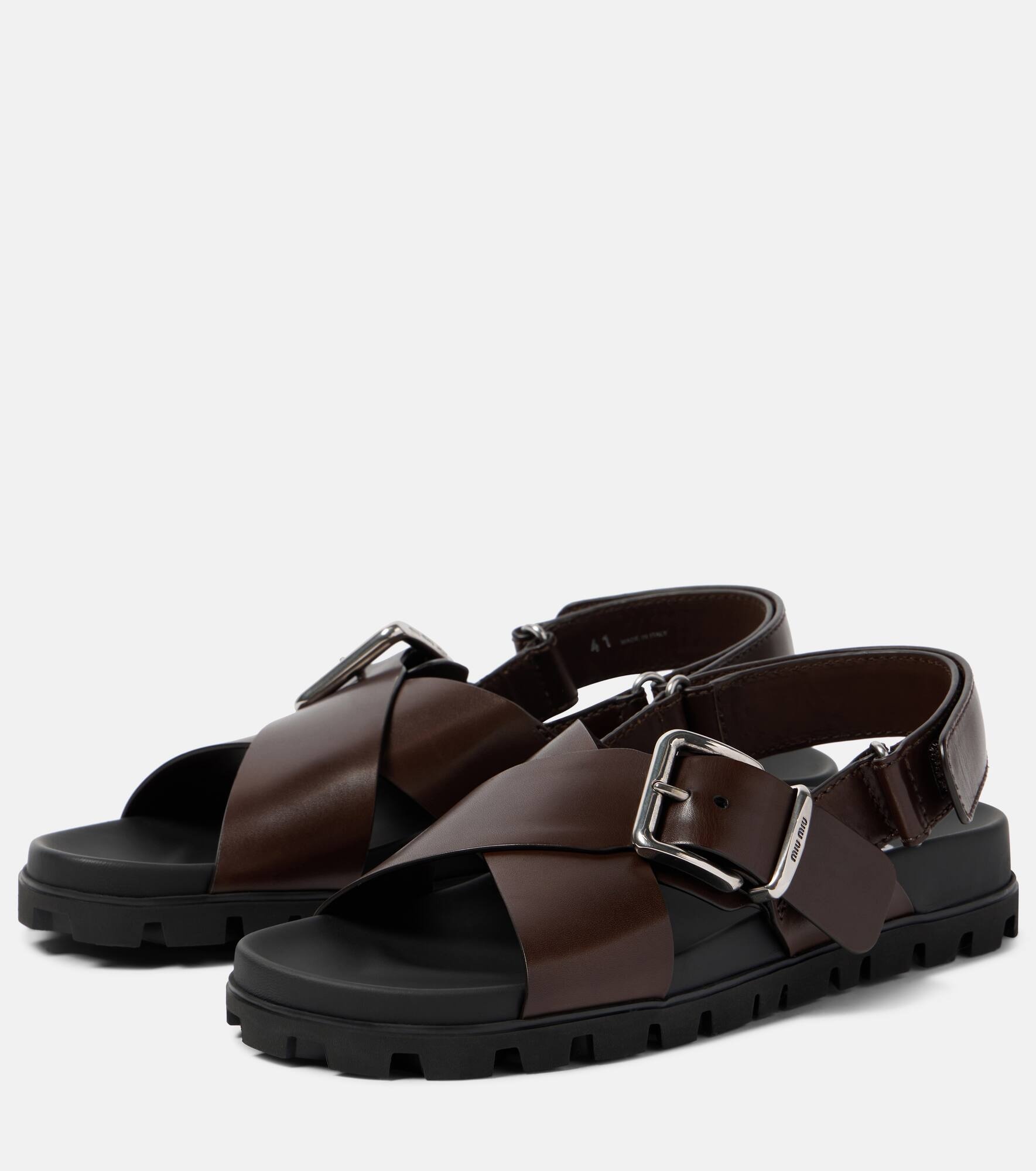 Leather sandals - 4