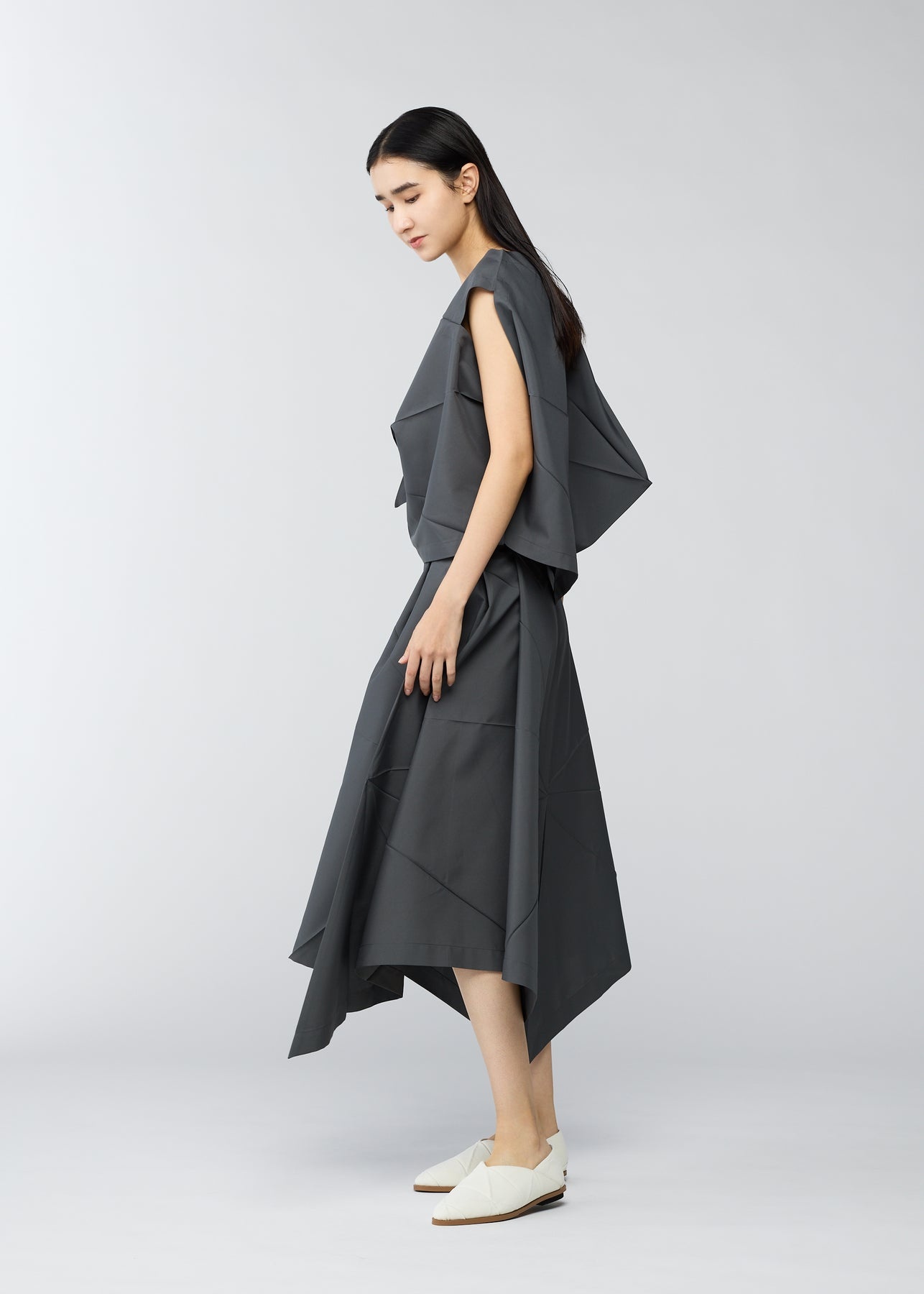 FRACTAL SOLID BLOUSE - 3