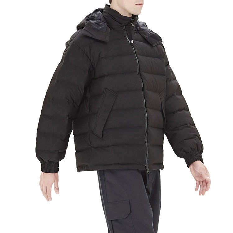 adidas Y-3 Seamless Hooded Down Jacket 'Black' FJ0442 - 5