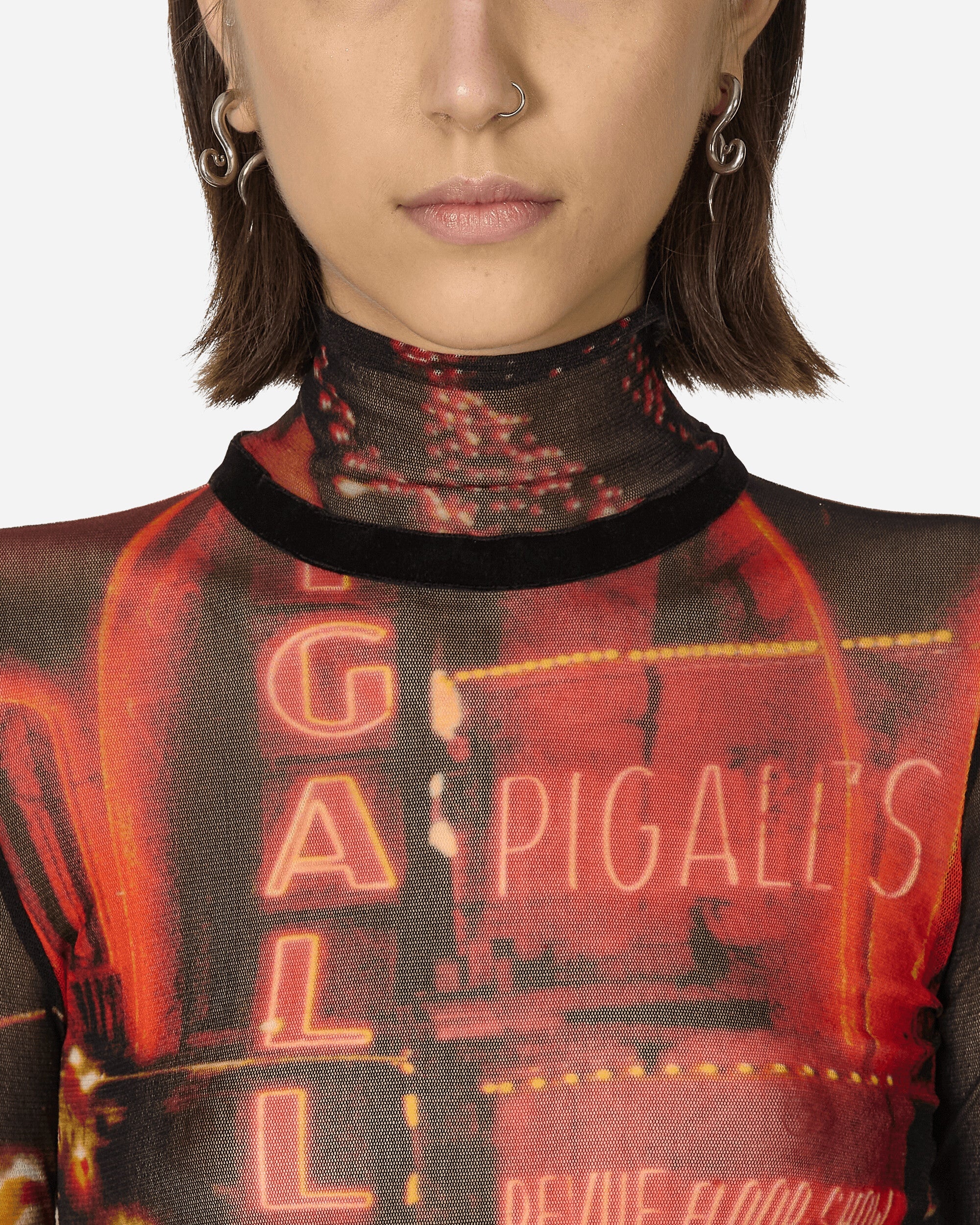 Pigalle Top Red / Black - 5