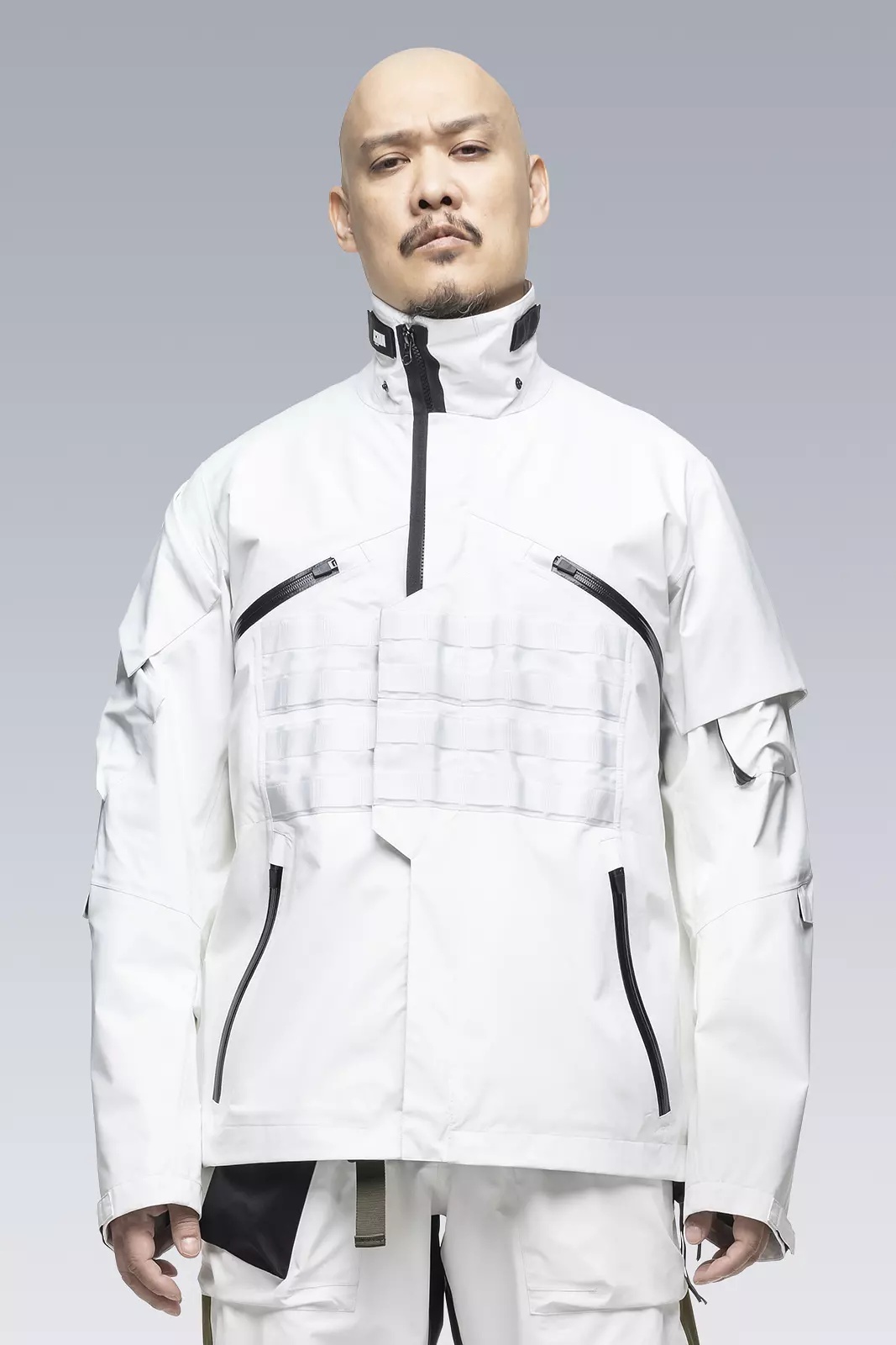 J1WTS-GT 3L Gore-Tex Pro Interops Jacket White - 2