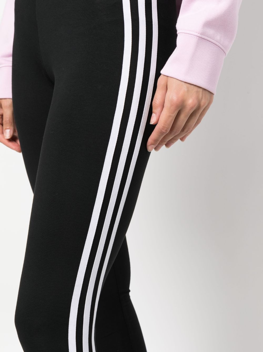 3-Stripes stretch-cotton leggings - 5