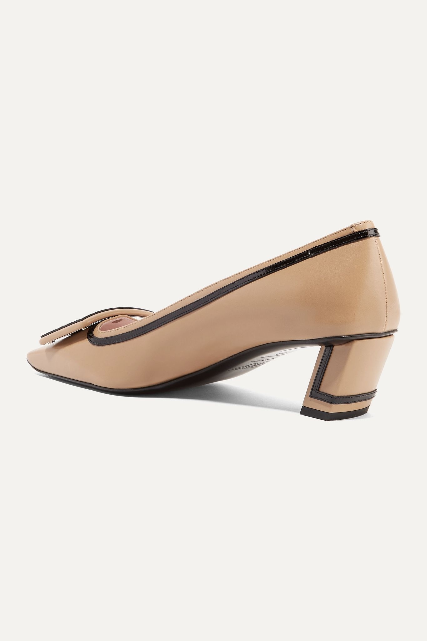 Belle Vivier two-tone leather pumps - 4