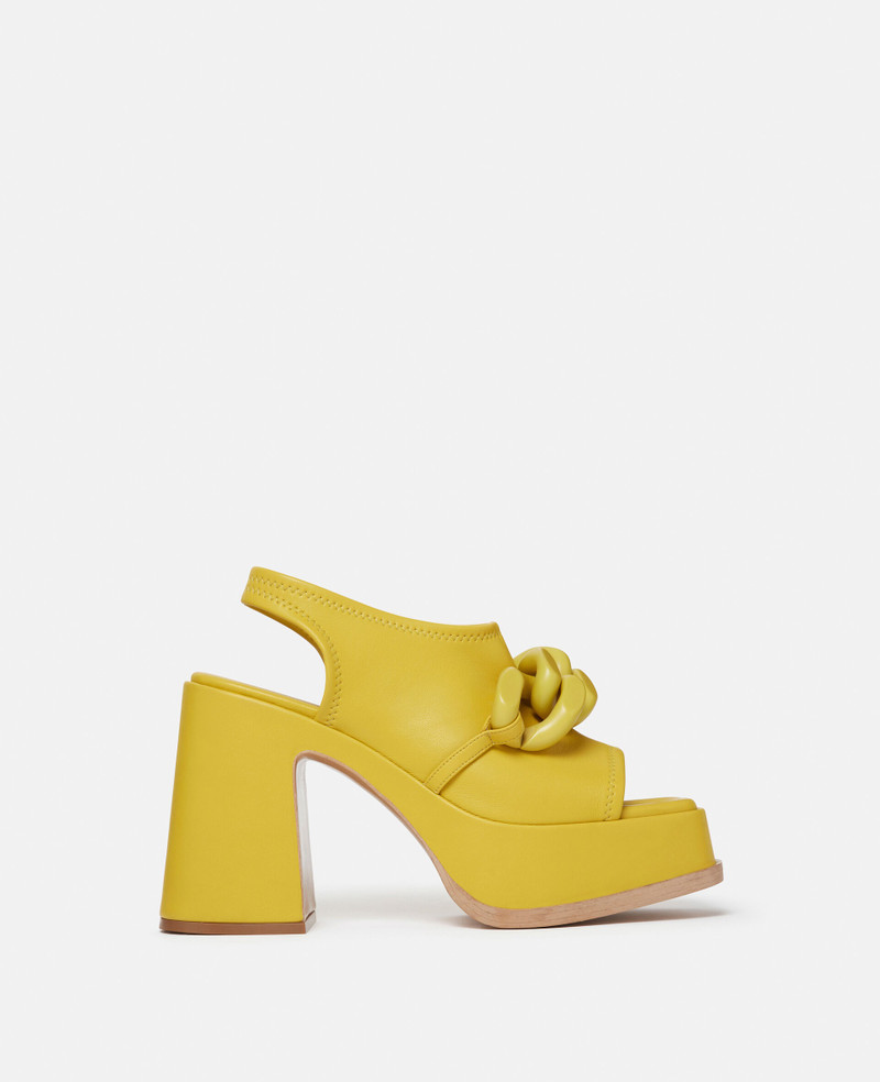 Skyla Chain Platform Sandals - 1