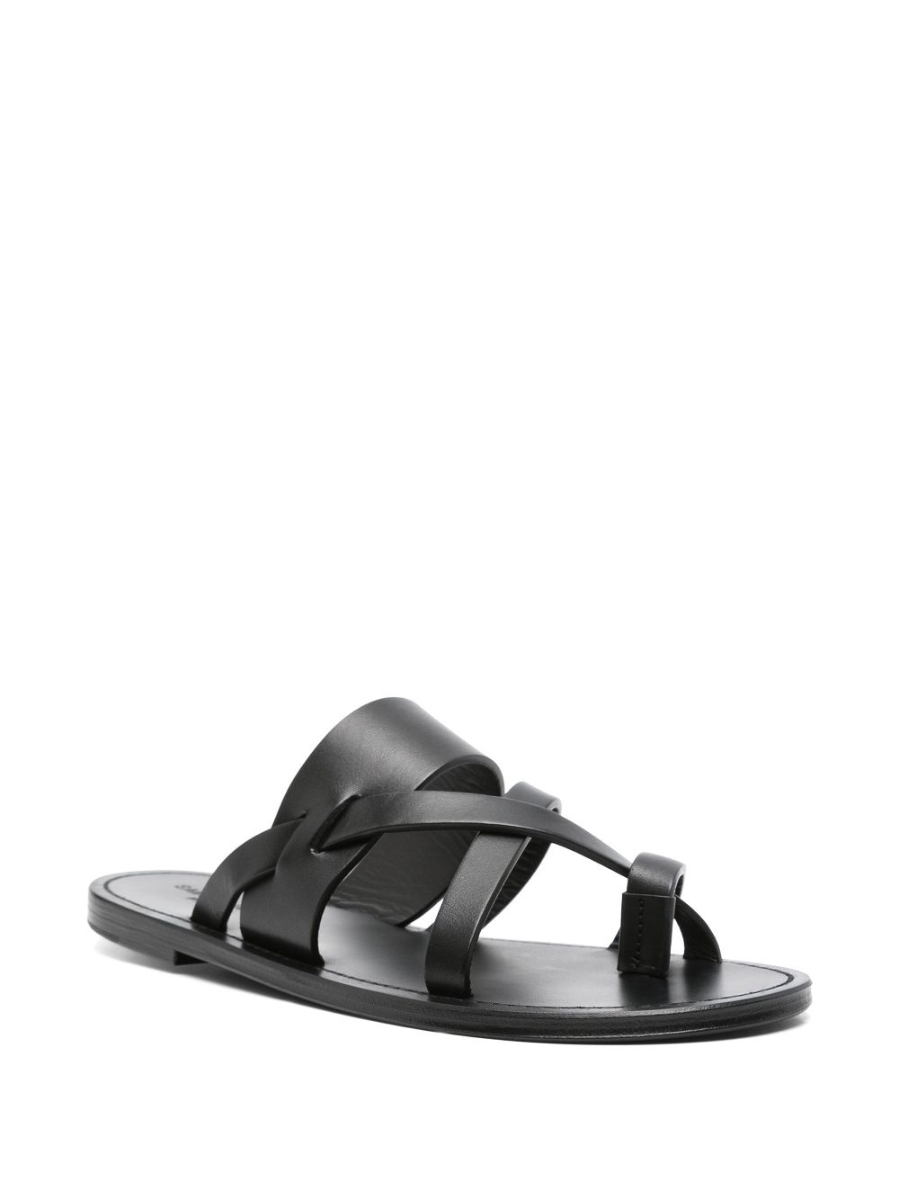 Culver leather slides - 2