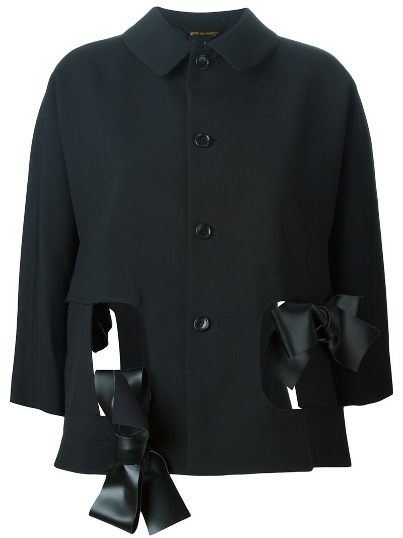 bow detail jacket 1