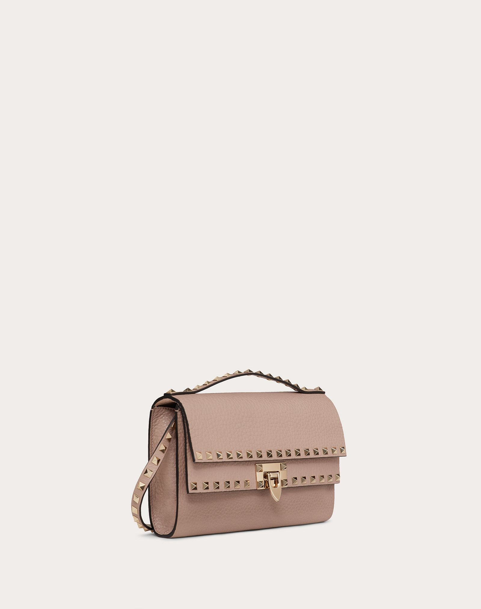 Rockstud Grainy Calfskin Crossbody Bag - 2