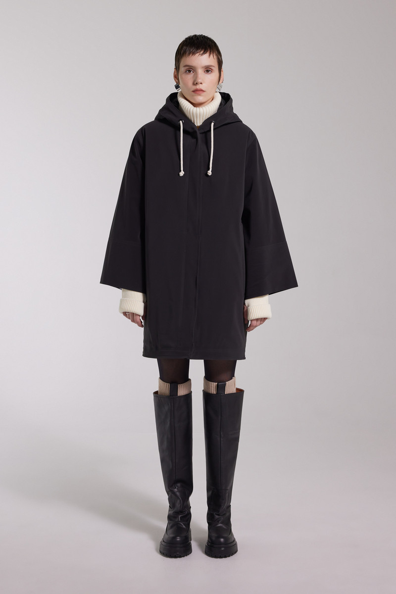 Lubban Winter Matte Raincoat Black 1