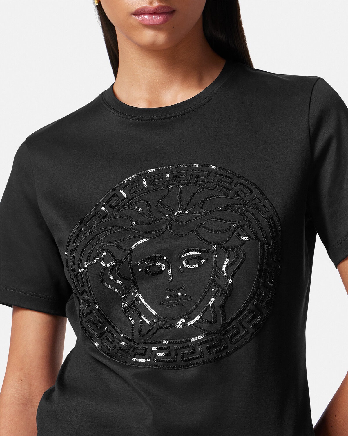 Embellished Medusa T-Shirt - 3