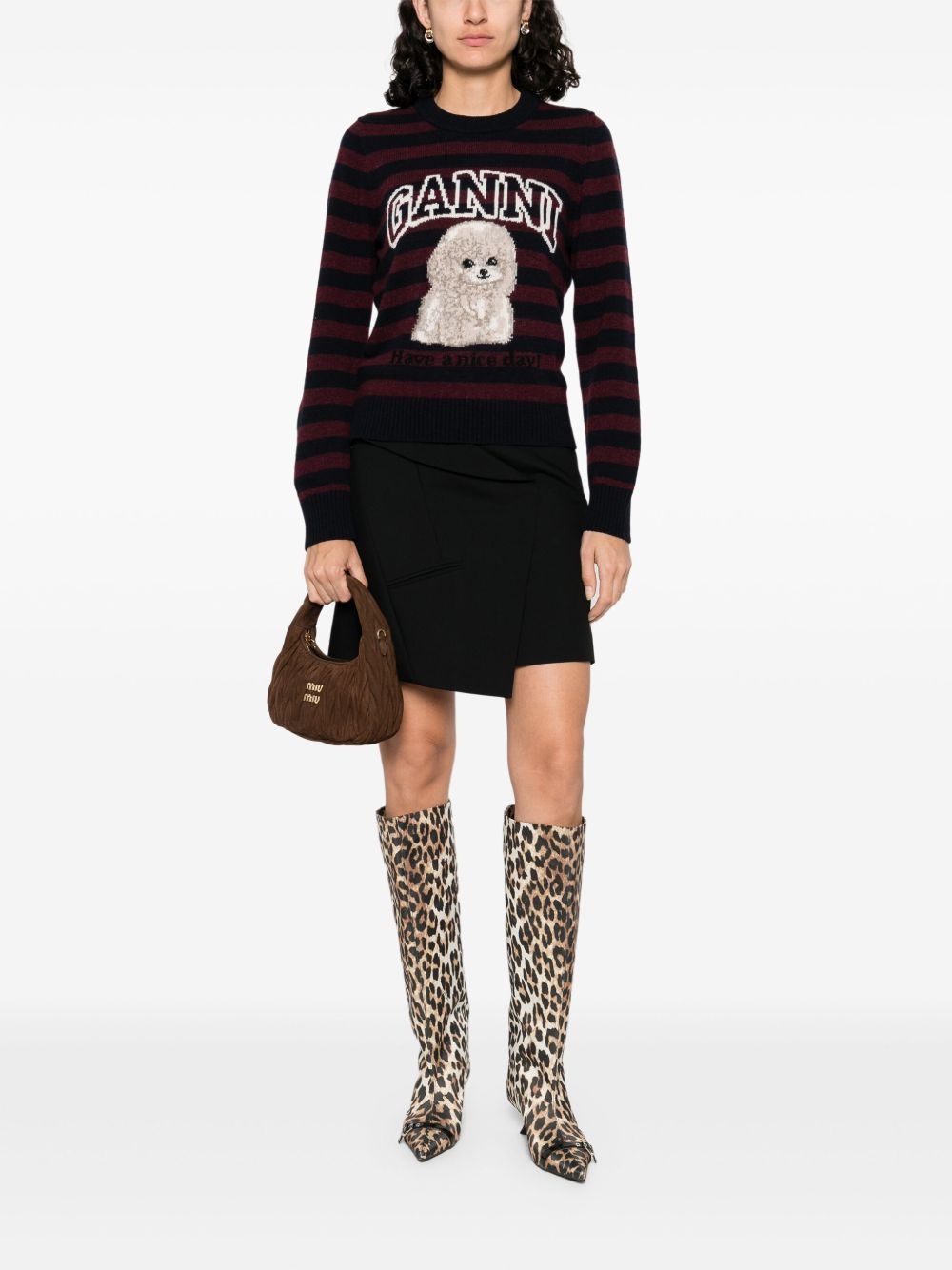 intarsia-knit jumper - 2