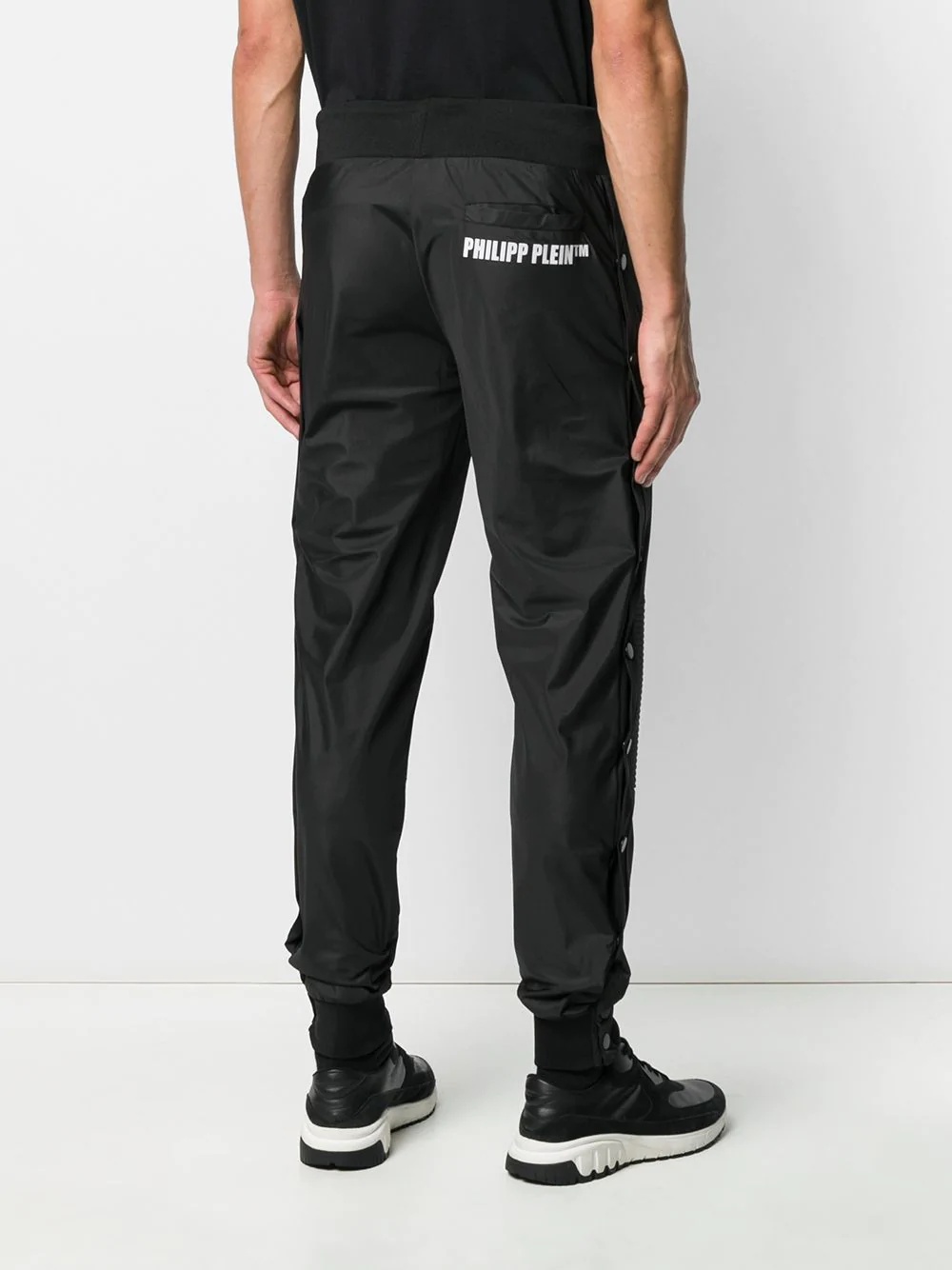 drawstring track trousers - 4