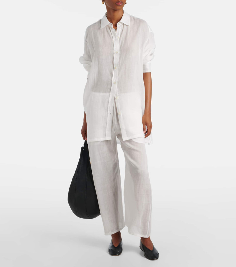 LESET Niko oversized ramie shirt outlook