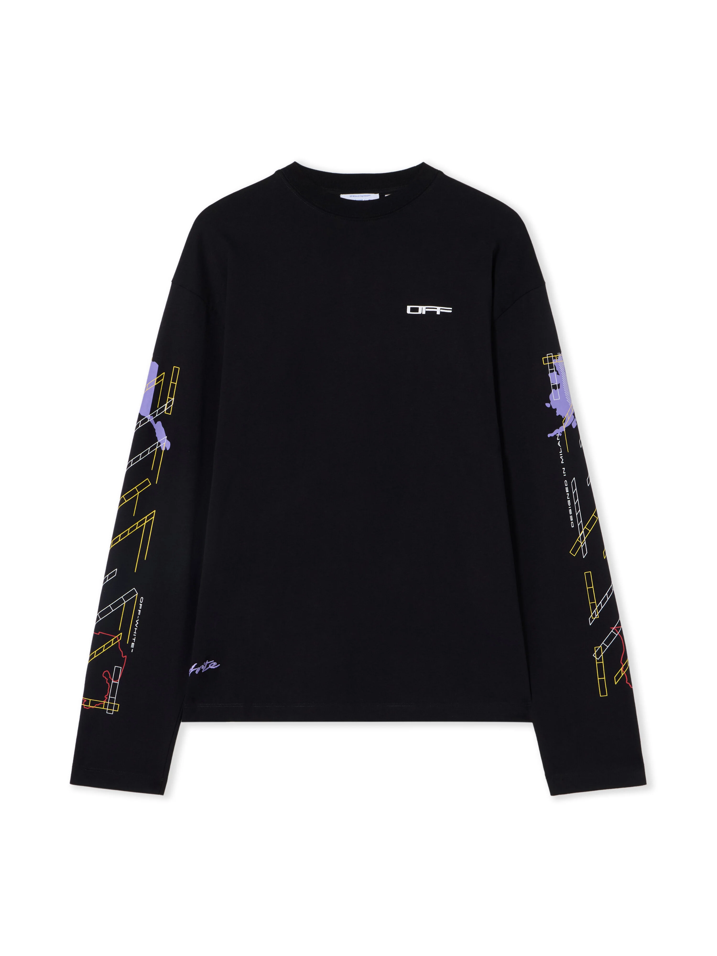 Archigeography Arrow Skate Long Sleeve T-Shirt - 1