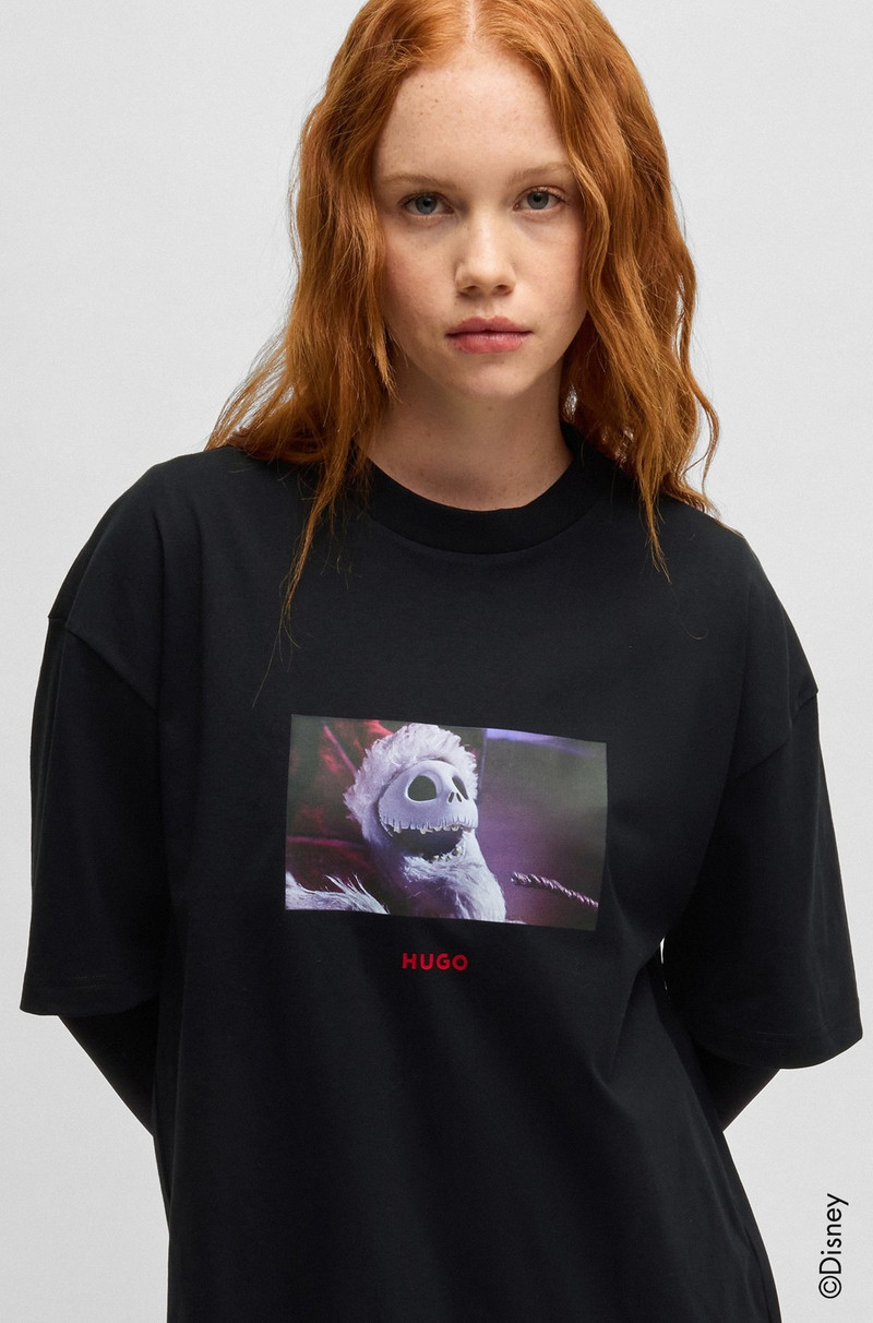 HUGO X DISNEY'S THE NIGHTMARE BEFORE CHRISTMAS OVERSIZE-FIT T-SHIRT 2