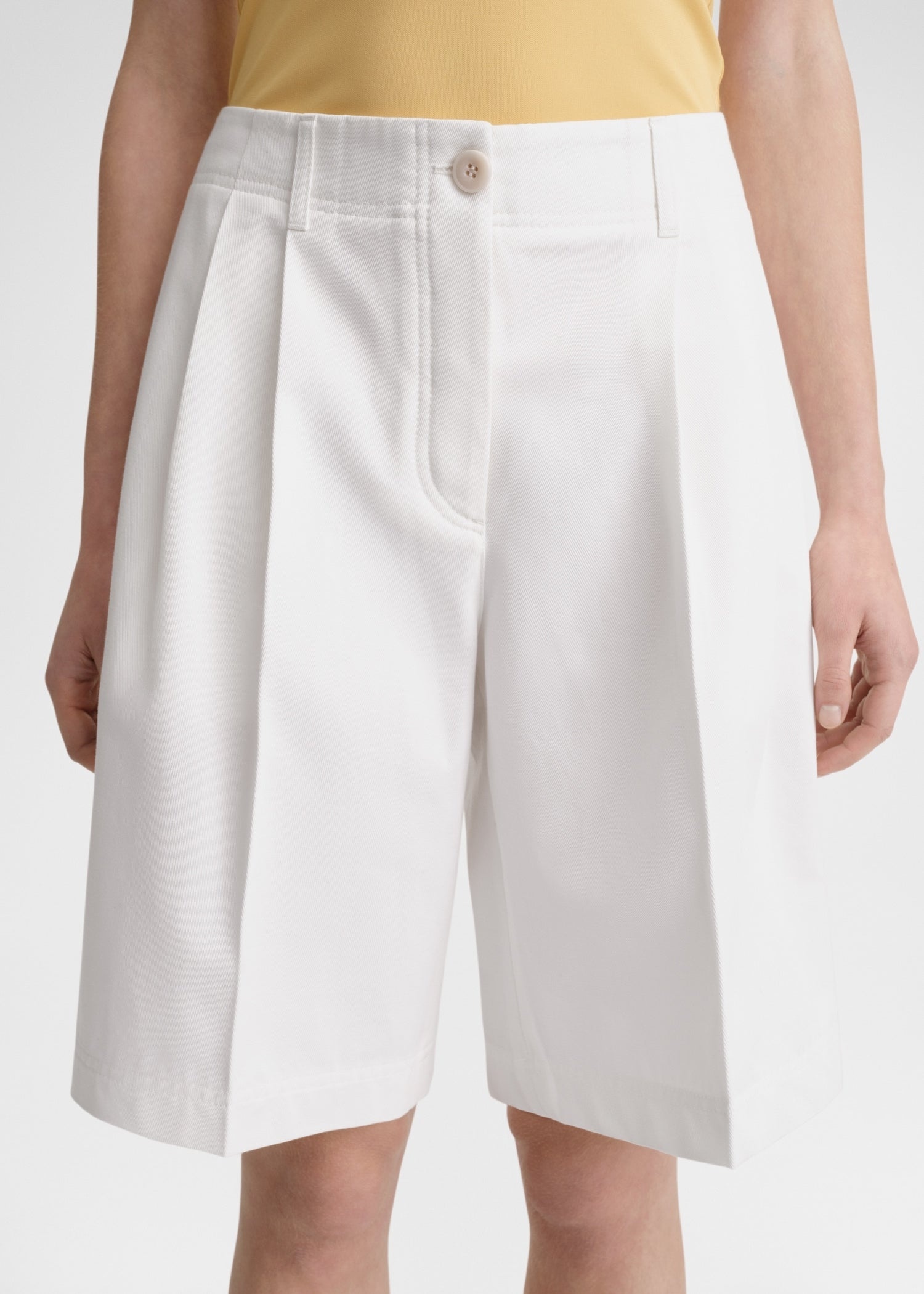 Relaxed chino shorts white - 5