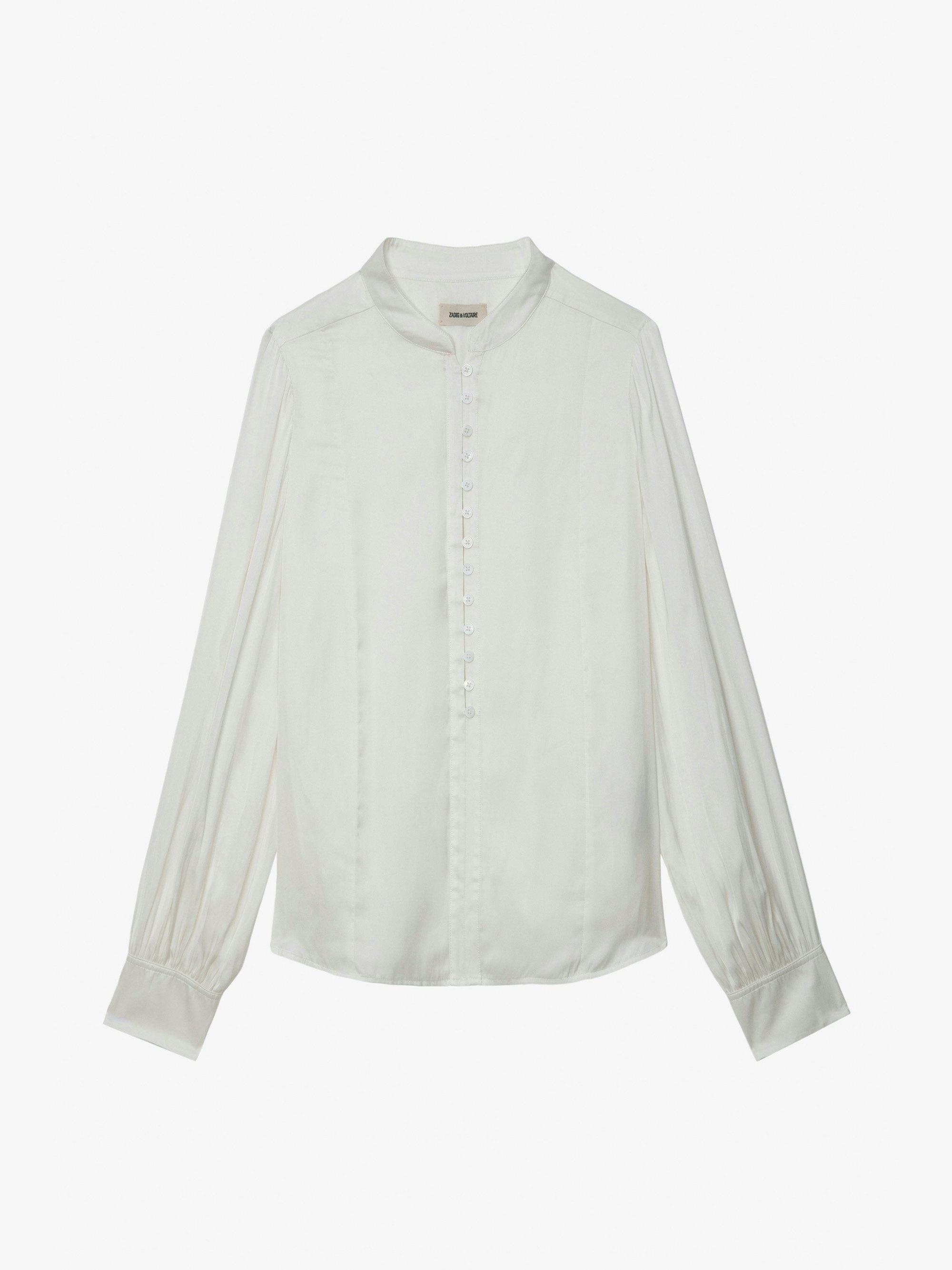 Twina Satin Blouse - 1