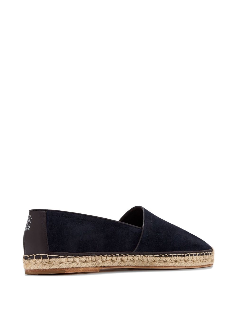 suede-leather espadrille loafers - 4