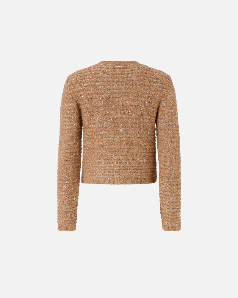 PINKO SHORT JACKET WITH SEQUINS AND BREAST POCKETS outlook