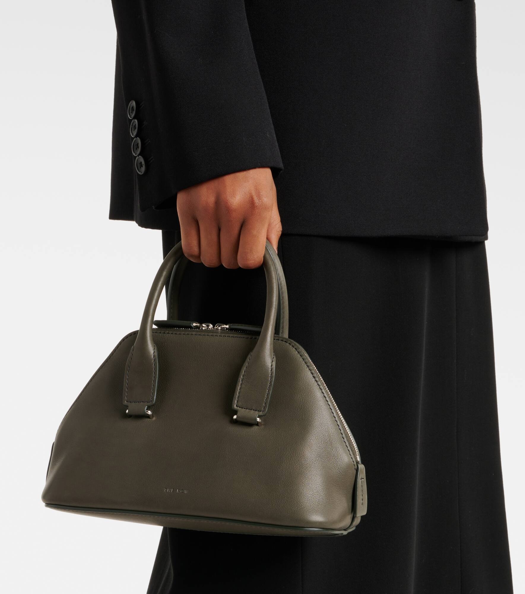 Devon Mini leather tote bag - 7