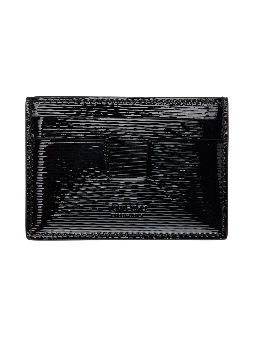 Black Vertigo Money Clip Card Holder - 1