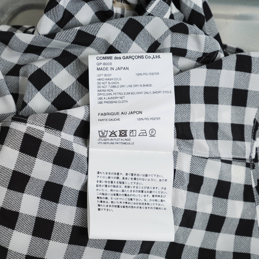 Multi Check Buckled Blouse - 3