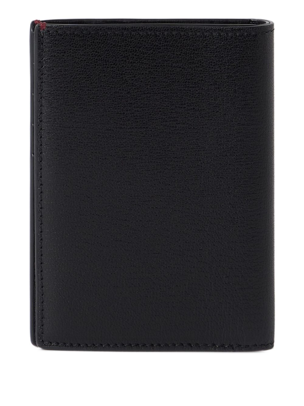 logo-embossed leather wallet - 2