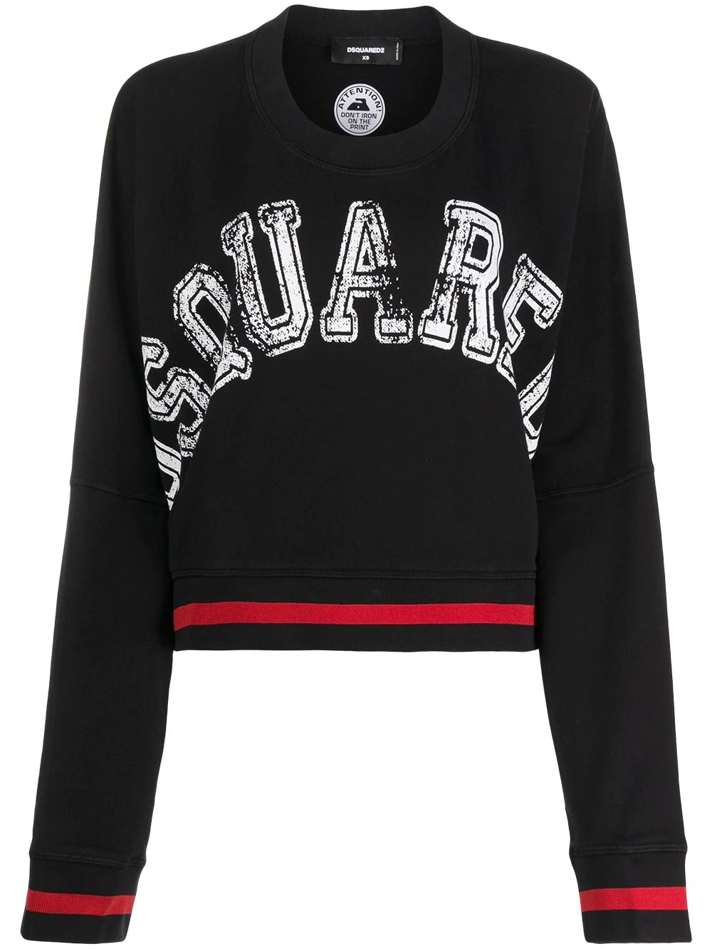 logo-print sweatshirt - 1