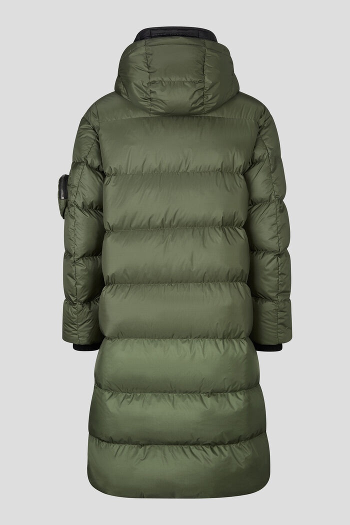 Jenik Down coat in Olive green - 8
