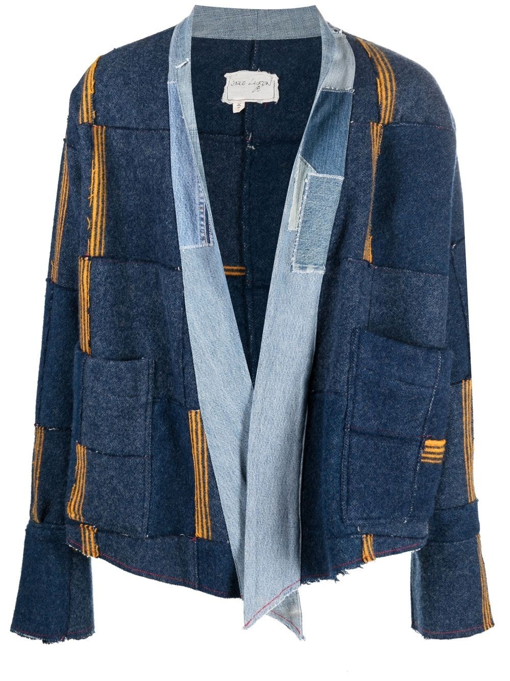 PATCHWORK SHORT COAT - 1