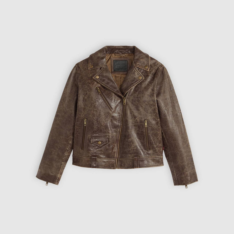 GENUINE LEATHER MOTO JACKET 1