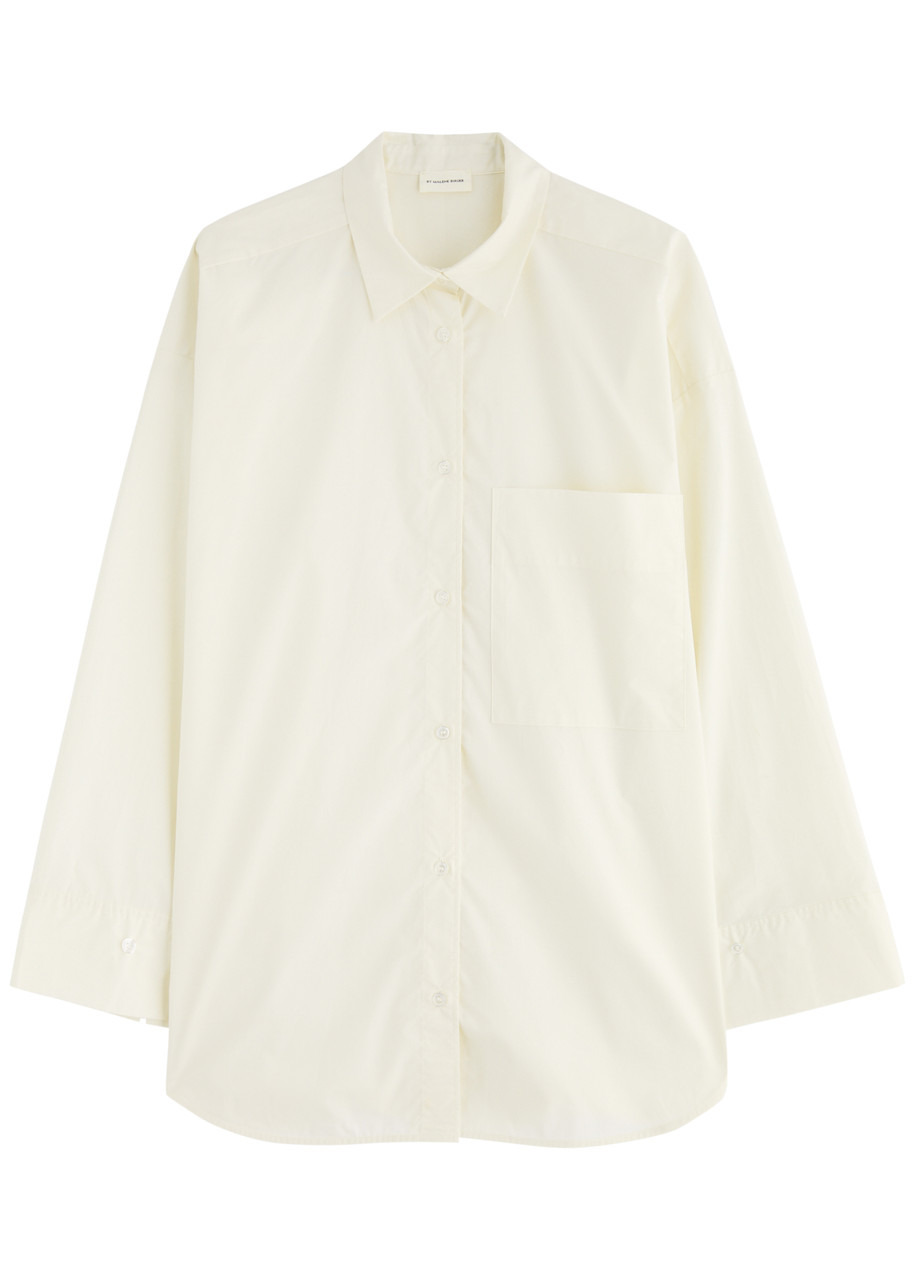 BY Malene Birger Derris Cotton-poplin Shirt - 1