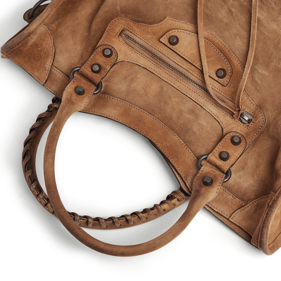 Women's Le City Bag Medium in Camel - 6