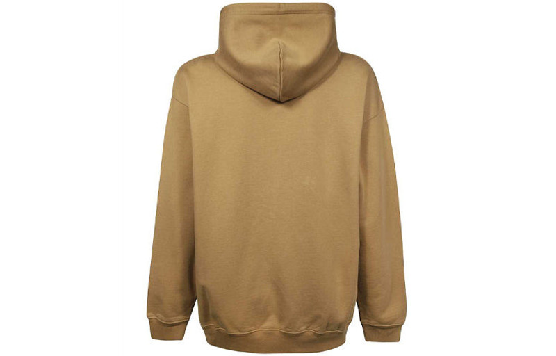 BALENCIAGA Balenciaga Logo Embroidered Hoodie 'Khaki' 570811TKVB59504 outlook