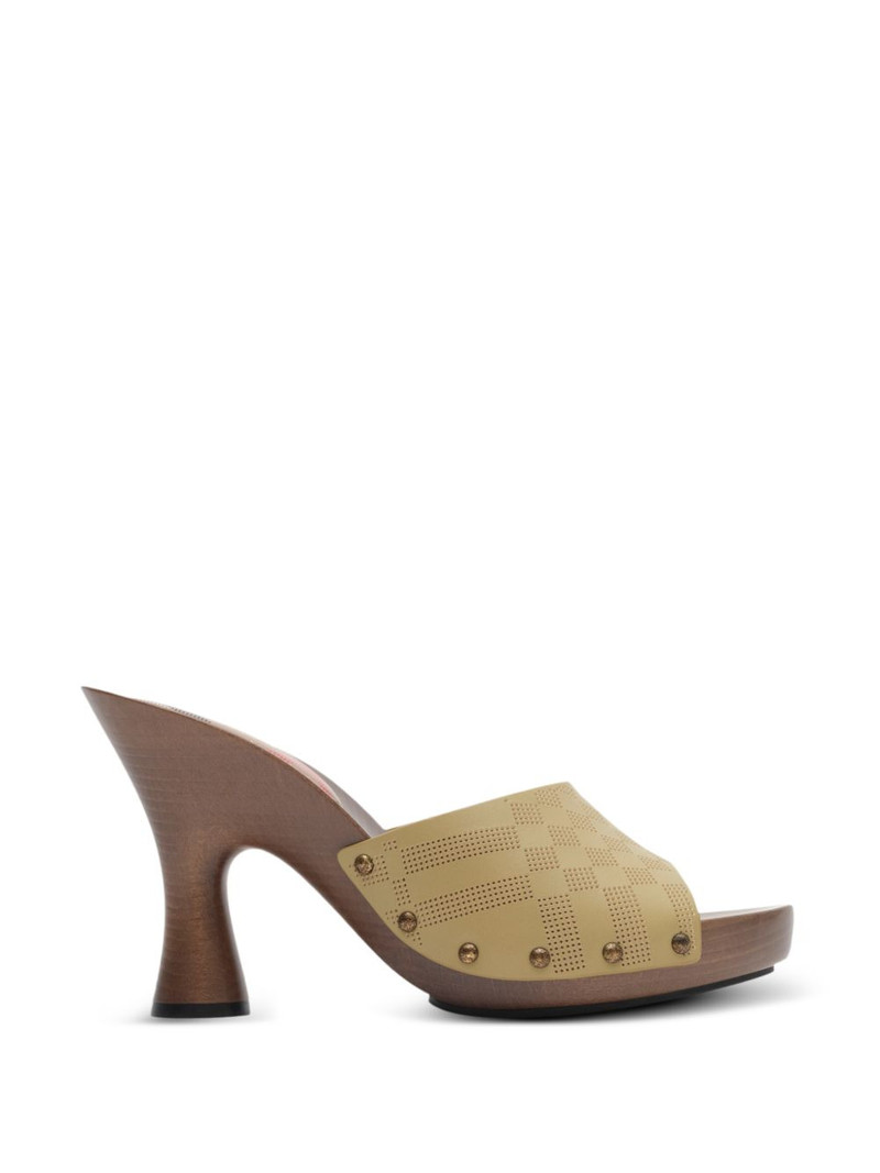 check stud leather potter mules 1