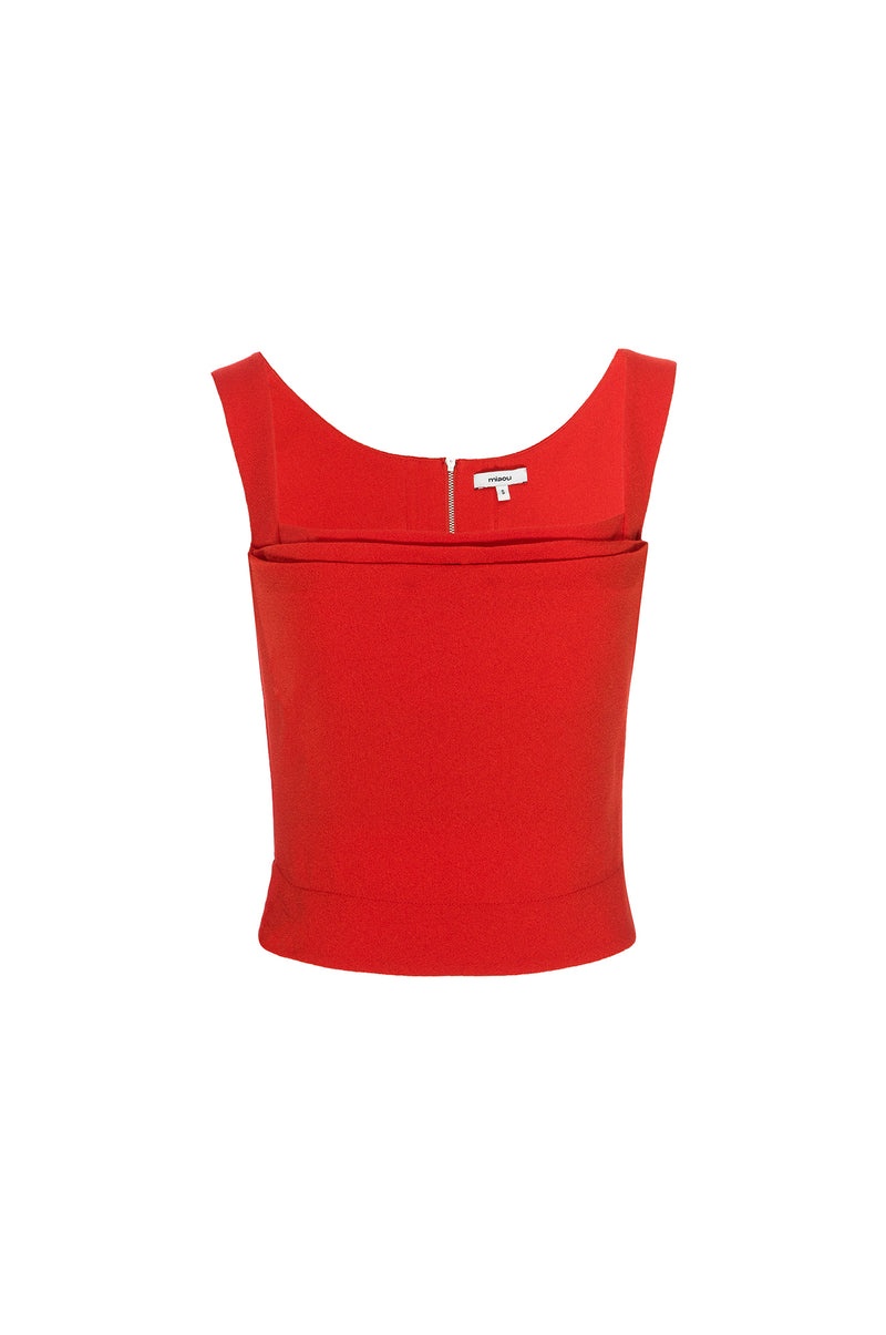 IMOGENE CORSET - RED - 2