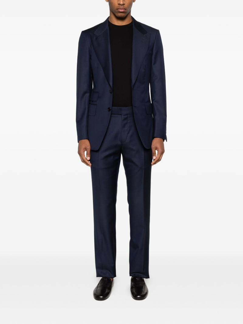 TOM FORD flap-pocket single-breasted suit outlook