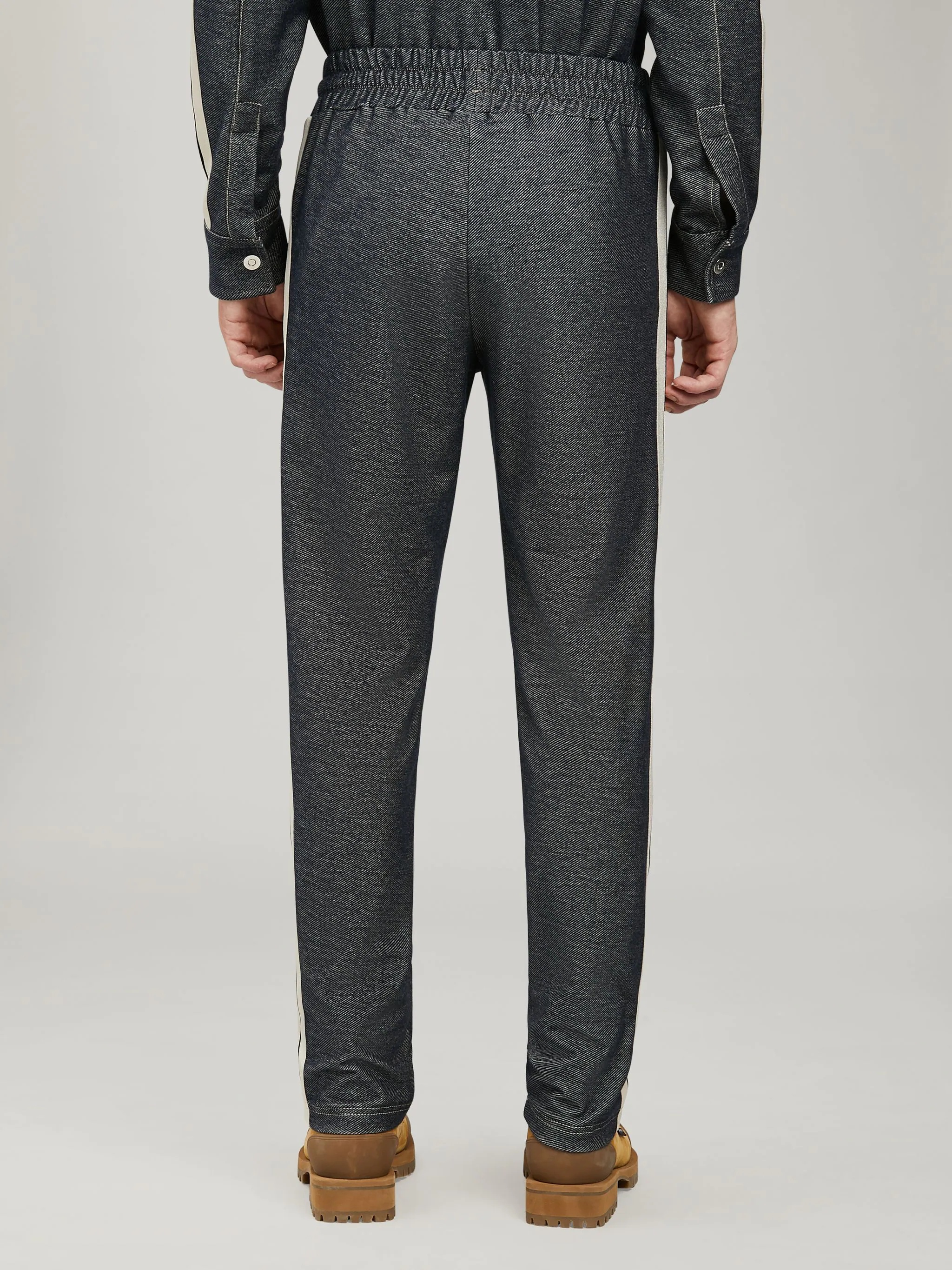 SIMILAR DENIM TRACK PANTS - 5