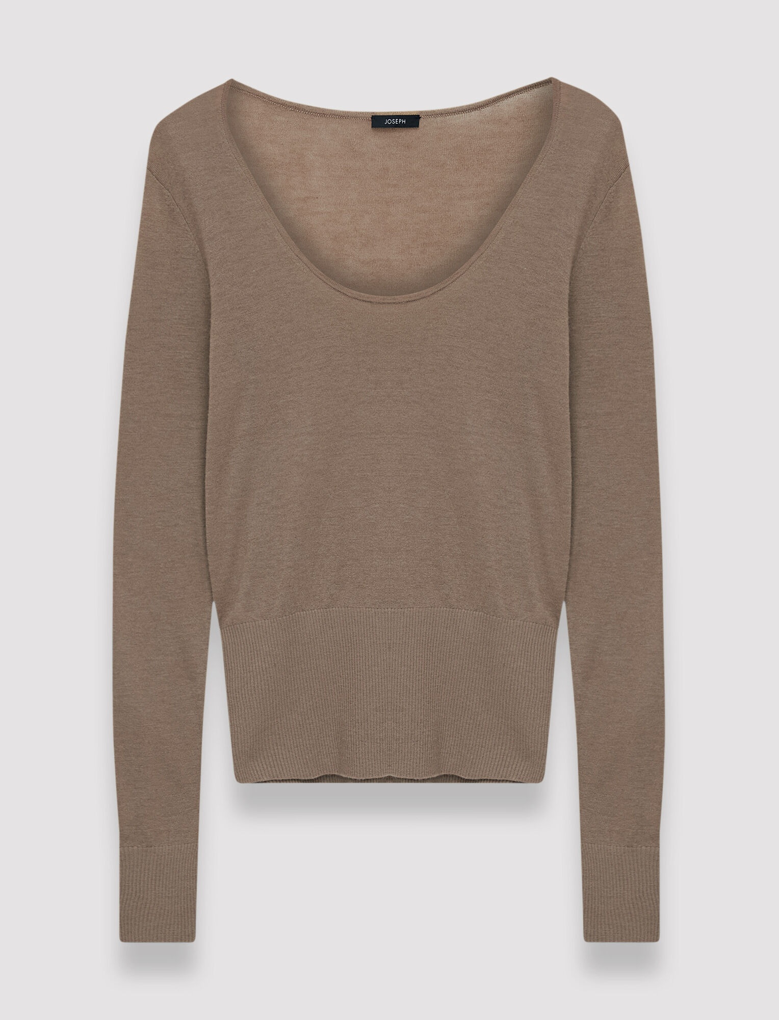 Cashair Scoop Neck Jumper - 1