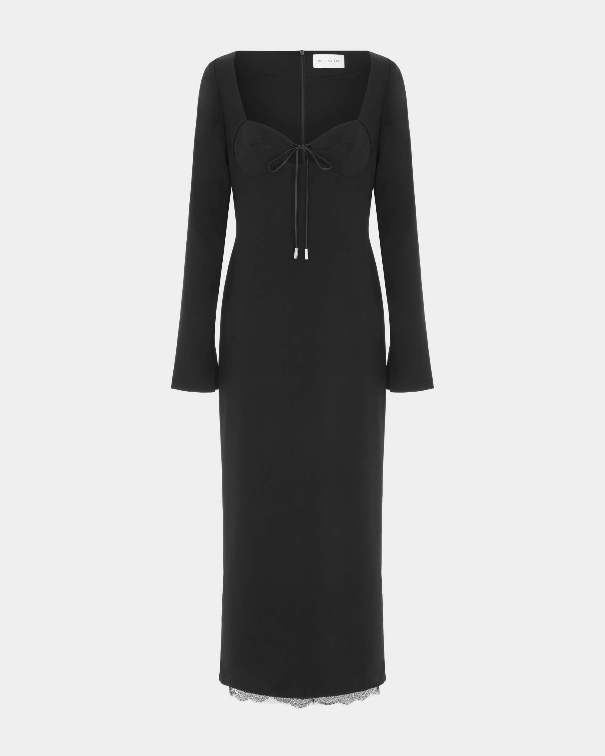 ODETTE MIDI DRESS IN CREPE - 1