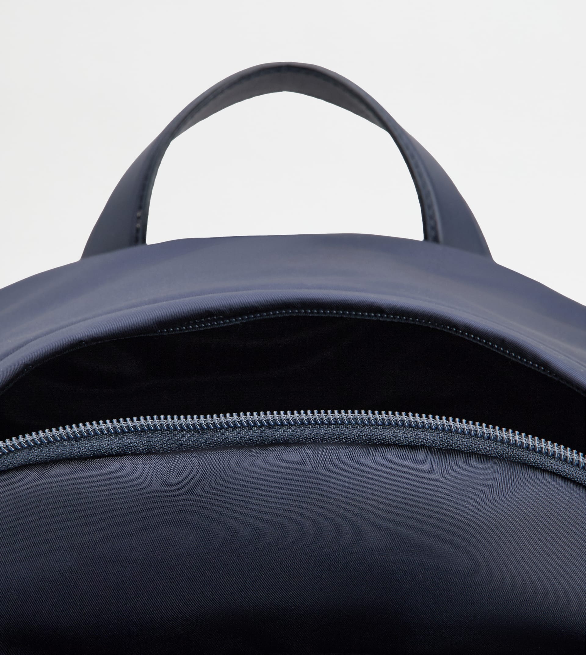 TOD'S DI FOLIO IN LEATHER SMALL - BLUE - 4
