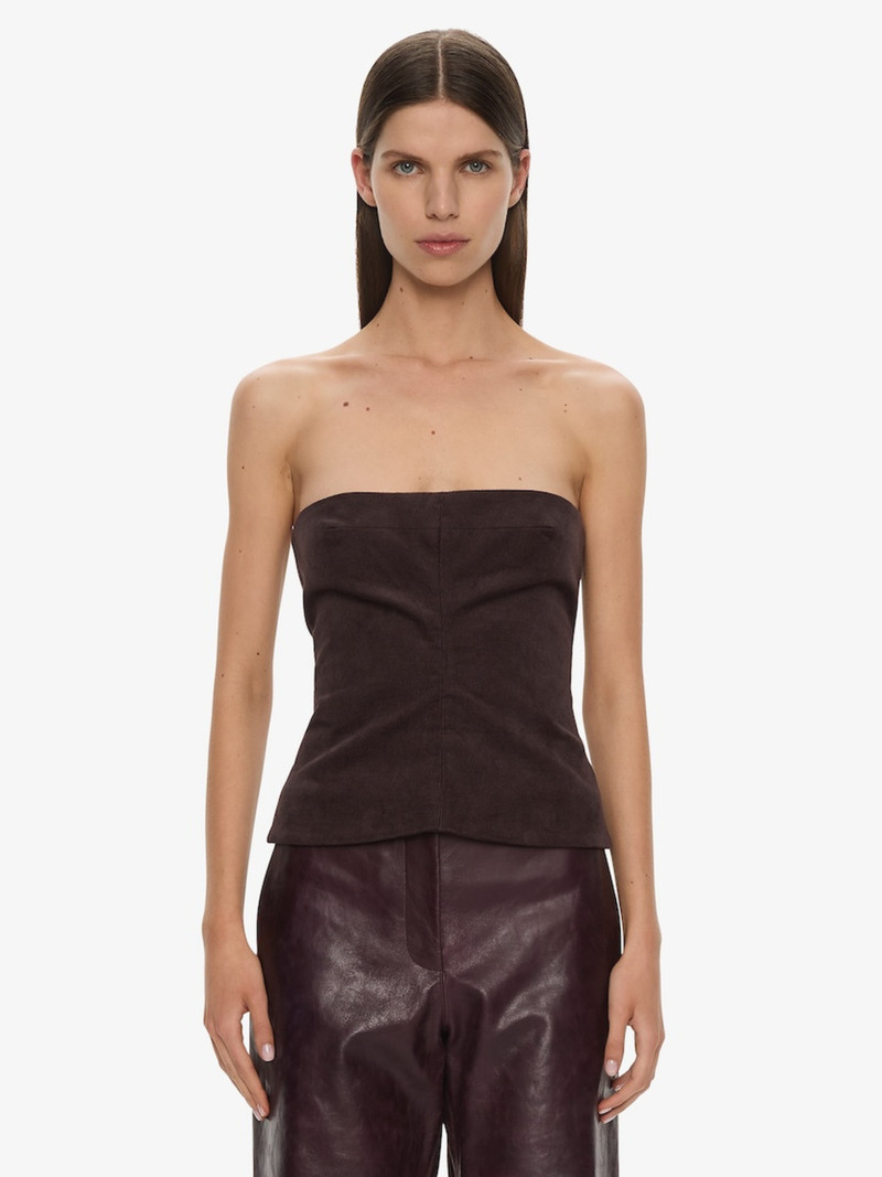 Corduroy Scultpured Bustier 1
